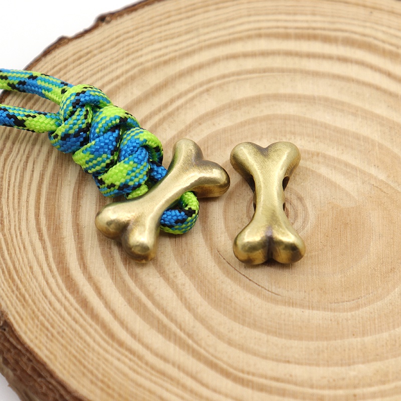 Hạt Xâu Chuỗi Bằng Đồng Thau Dùng Làm Móc Khóa DIY