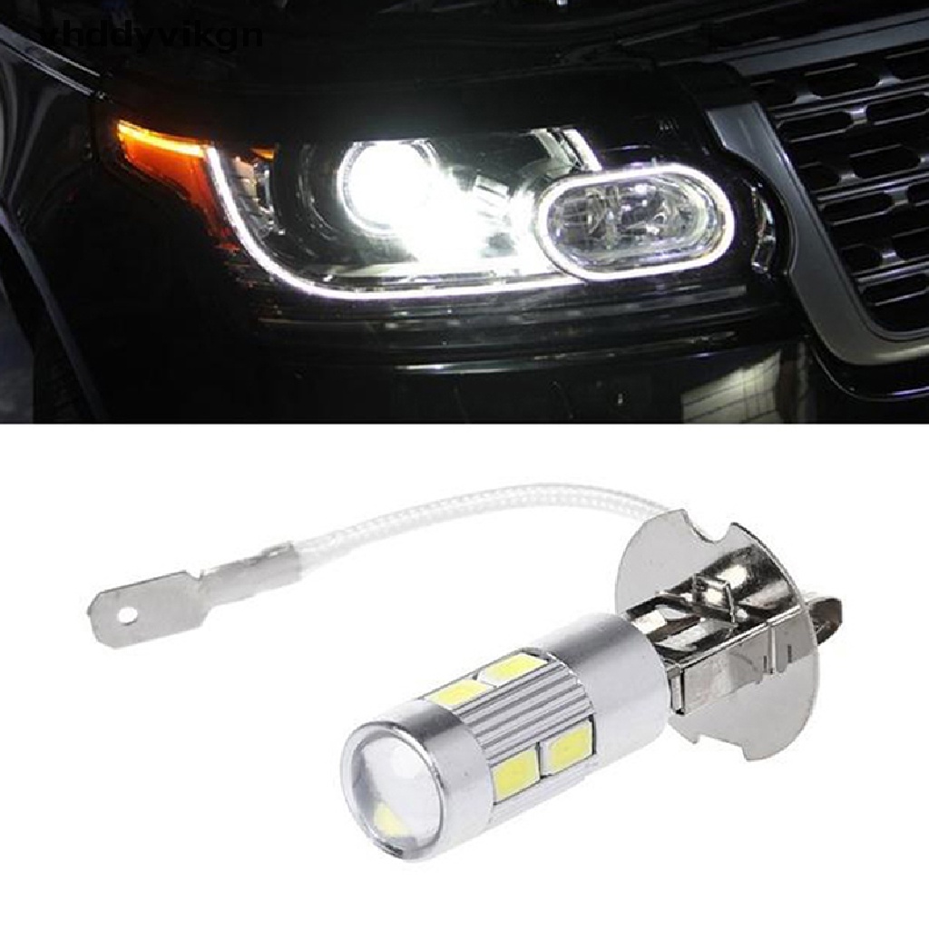 2 Đèn LED H3 Công Suất Cao Chống Sương Mù Cho Xe Hơi