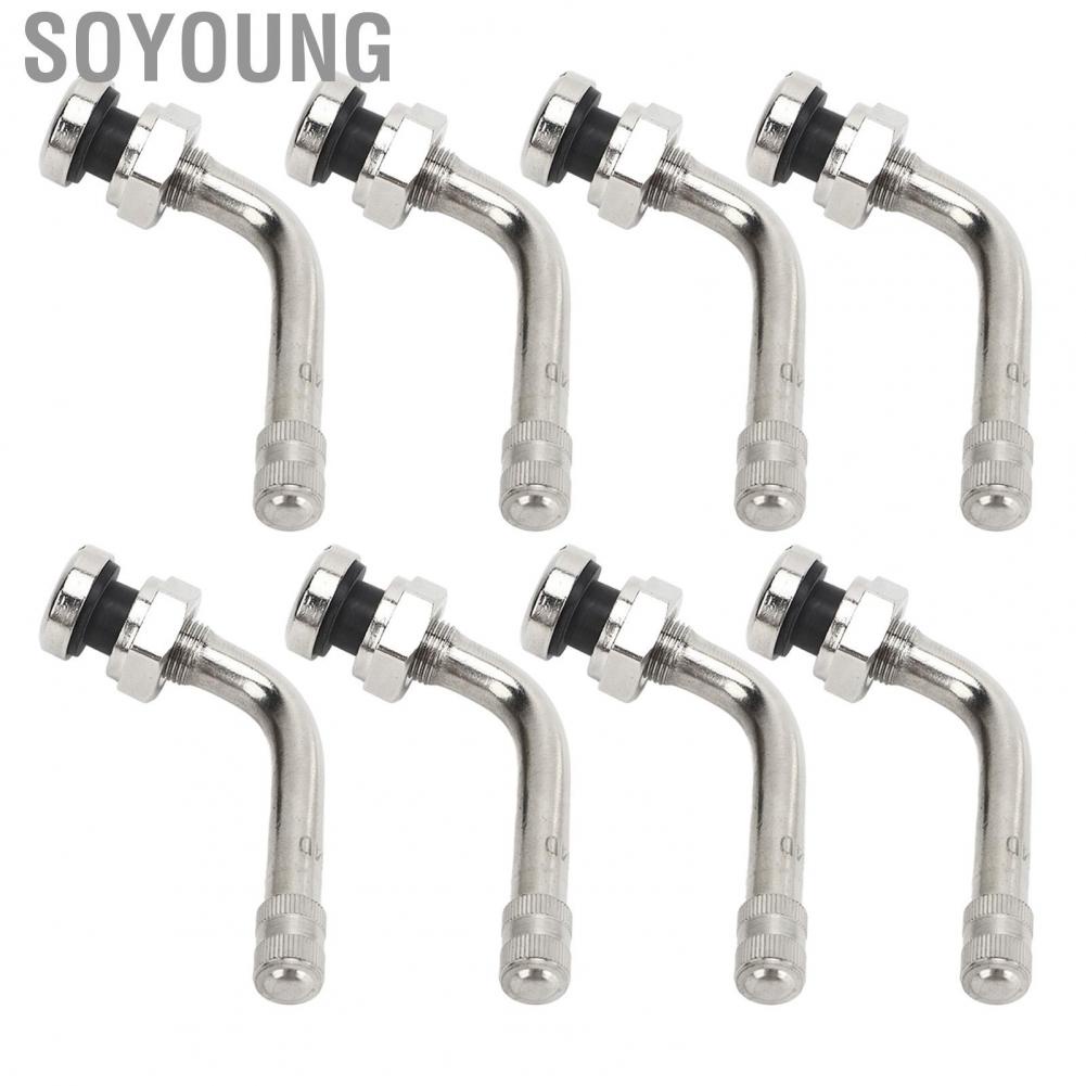 Soyoung TR554D  Metric Aluminum Wheel Truck Valve Tire Stems Alumium for 9.7mm Hole