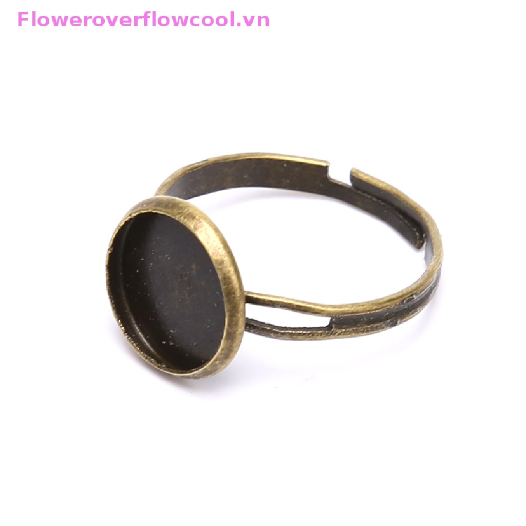 Set 10 Đế Nhẫn Trơn Có Thể Điều Chỉnh Kích Cỡ COOLLADY