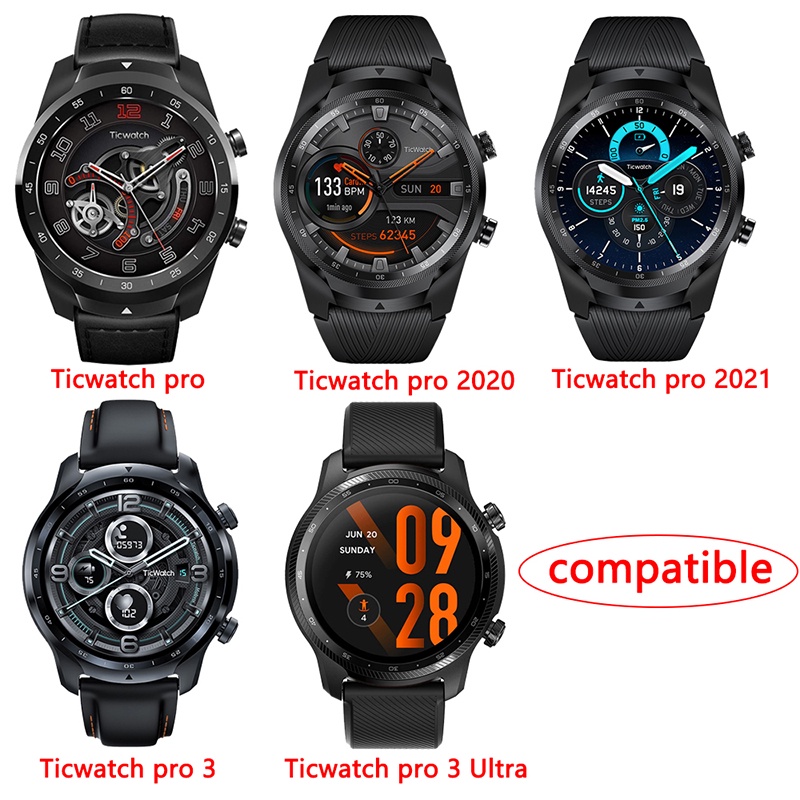 Dây Đeo Khóa Nam Châm Cho Đồng Hồ Thông Minh TicWatch Pro 3 GPS Ultra