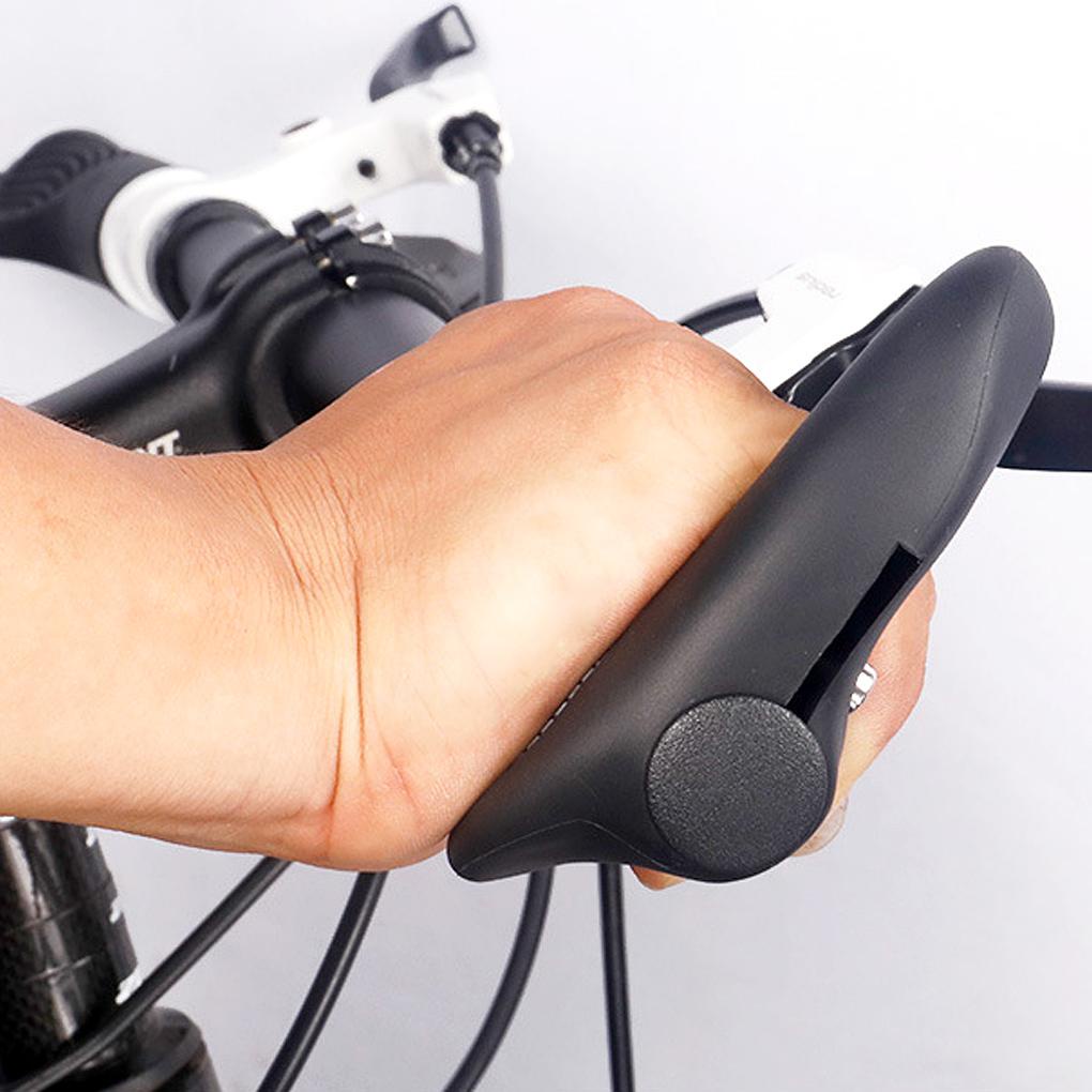 1 Cặp Vỏ Bọc Tay Lái Xe Đạp Bằng Hợp Kim Nhôm TPR Hấp Thụ Sốc Chống Trượt