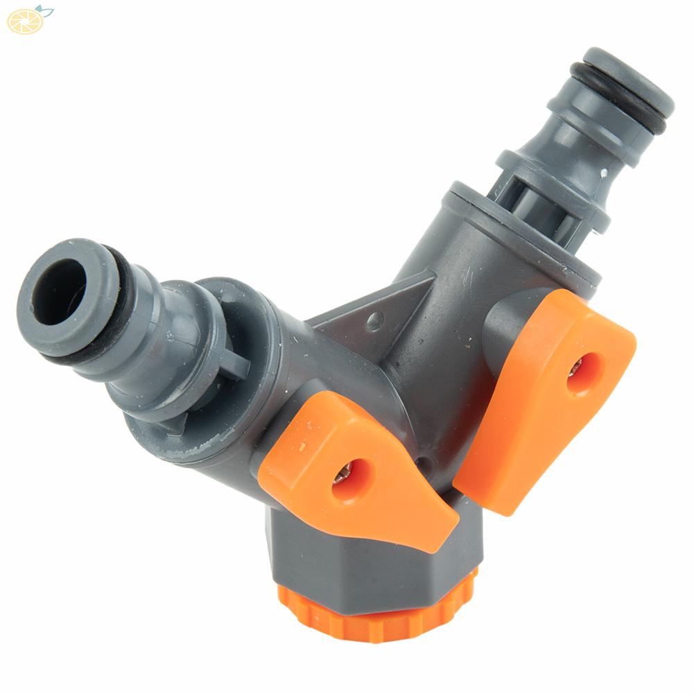 【VARSTR】Tap Hose Connectors Plastic 1pcs ABS Black On-off Valve Washing Machine
