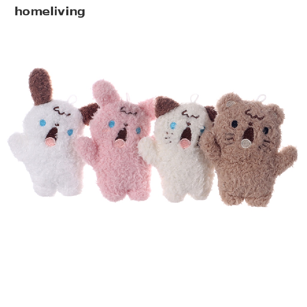 Móc Khóa Hình Thỏ Nhồi Bông Đáng Yêu 9 * 10cm