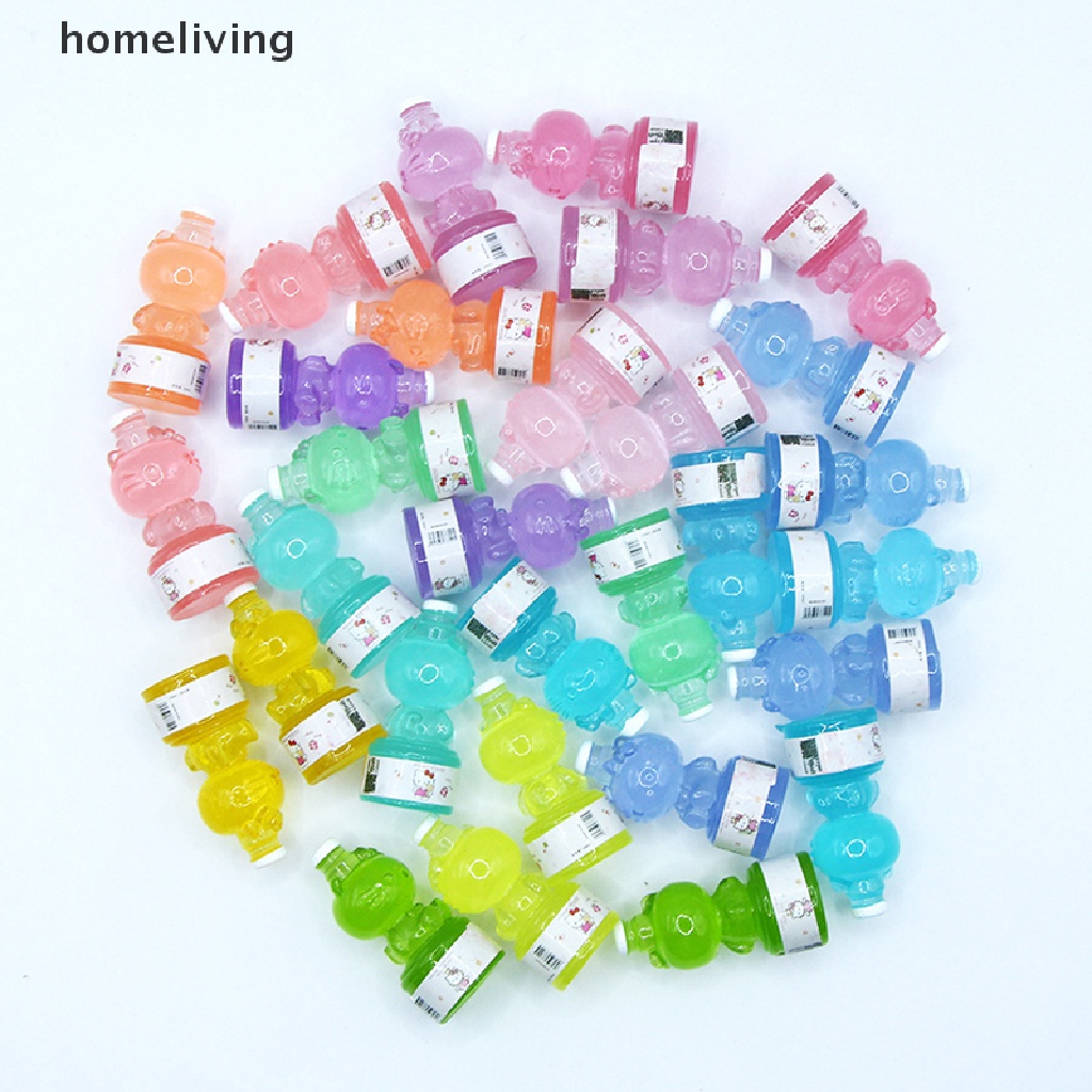 1 Bình Nước Dạ Quang Tự Làm Họa Tiết Mèo Hoạt Hình Trang Trí Tiểu Cảnh