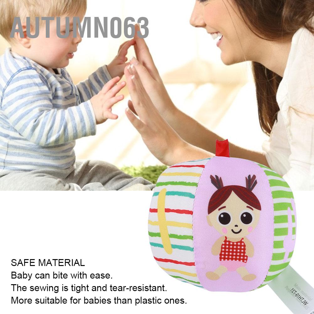 Autumn063 Bé Huấn Luyện Thị Giác Bóng Tay Bắt Đồ Chơi Giáo Dục Sớm Cho Trẻ Sơ Sinh Màu Đỏ