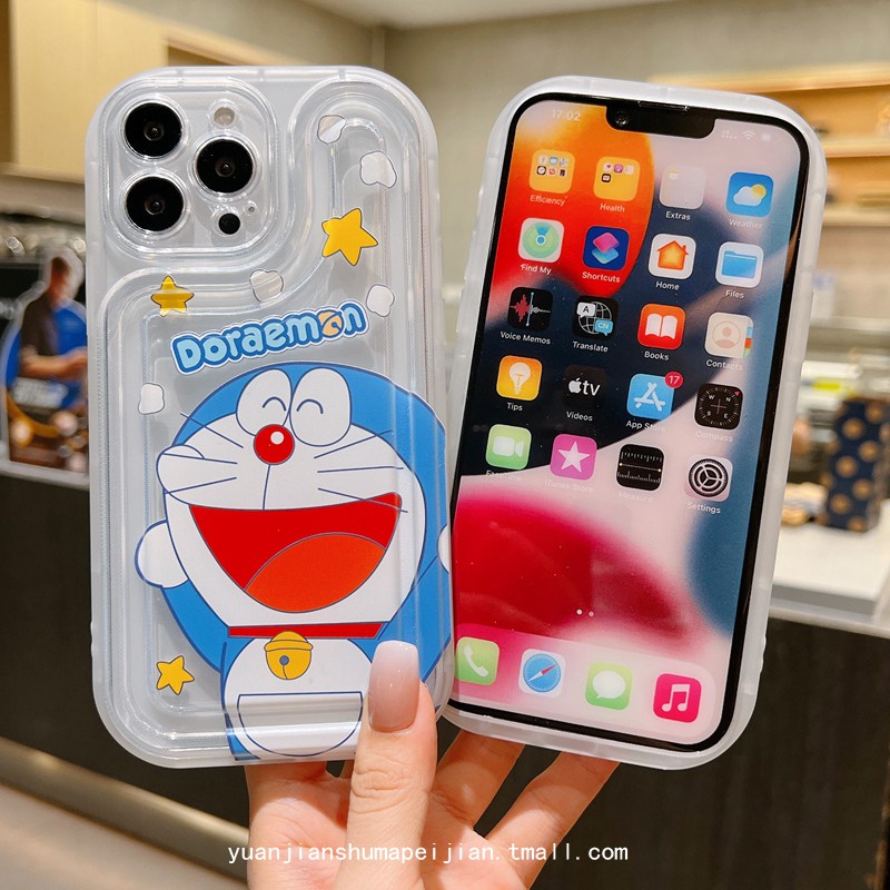 Ốp Lưng DẻO HìNh Doraemon Cho IPhone 12 Pro Max X XR XS Max SE IPhone 7 8 Plus 11 Pro Max 13 Pro Max 14 Pro Max