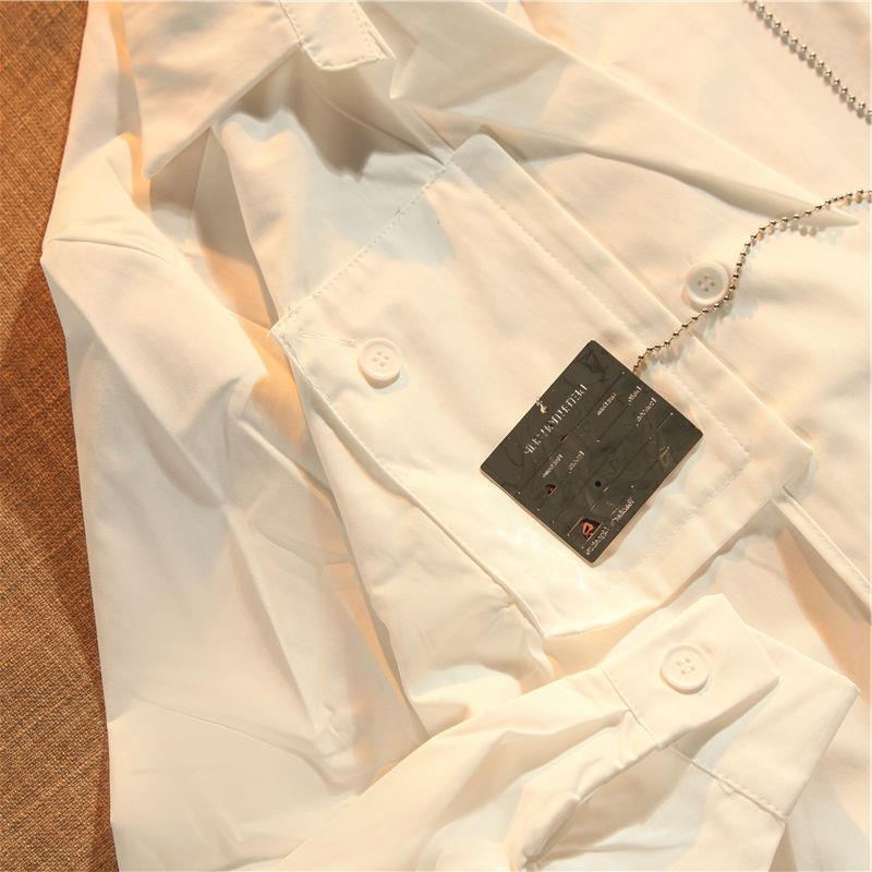 Áo Sơ Mi Dài Tay Dáng Rộng Thời Trang Mùa Xuân Thu Cao Cấp Dành Cho Nam