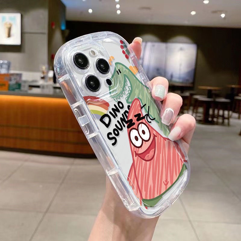 ✅Ốp Điện Thoại Mềm Trong Suốt Chống Sốc In Hình Khủng Long Cho Iphone 7 12P xs8p 13 Promax Xr 11 14 / DMDE