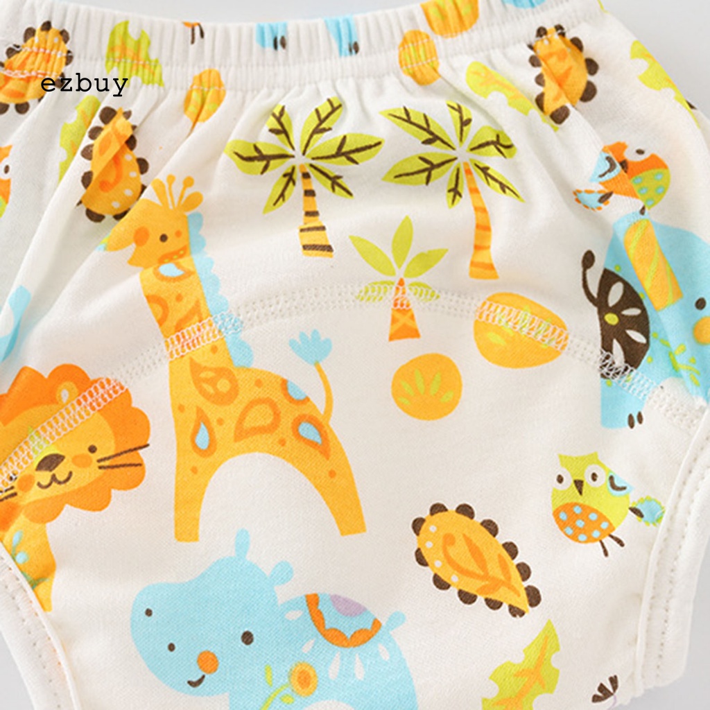 Quần Tã Cotton Unisex Thấm Hút Tốt Có Thể Tái Sử Dụng Tiện Lợi