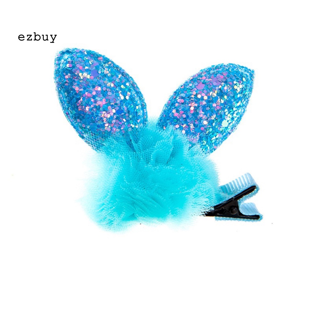 Kẹp Tóc Tai Thỏ Hoạt Hình Xinh Xắn Cho Bé Chụp Ảnh