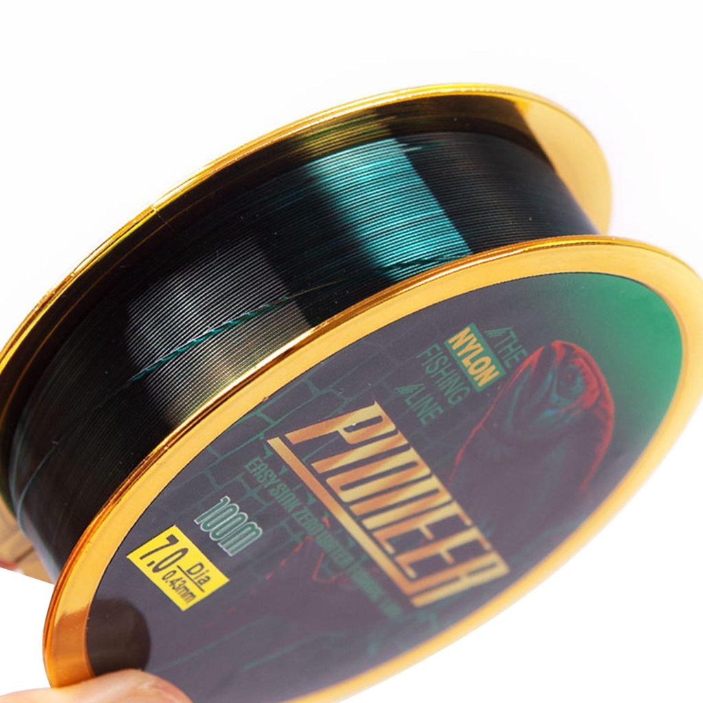 Cuộn Dây Câu Cá 100M Siêu Bền Chống Thấm Nước