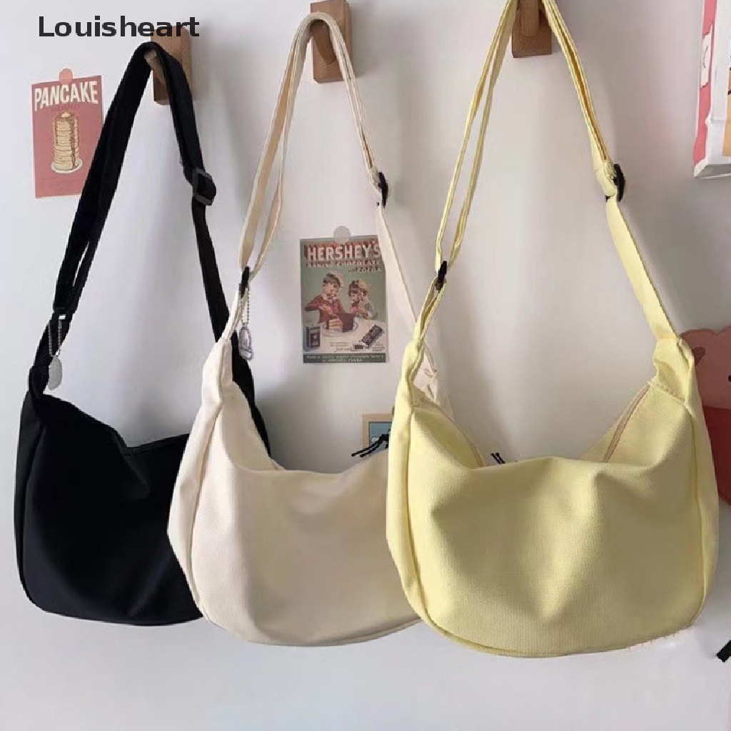 Louisheart Túi Xách Canvas Sức Chứa Lớn Phong Cách Harajuku Nhật Bản Dễ Thương Cho Nữ y2k TFG