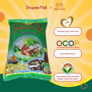 Tương Đen quán ăn Gói 500g - Tương Việt Hoa Sen