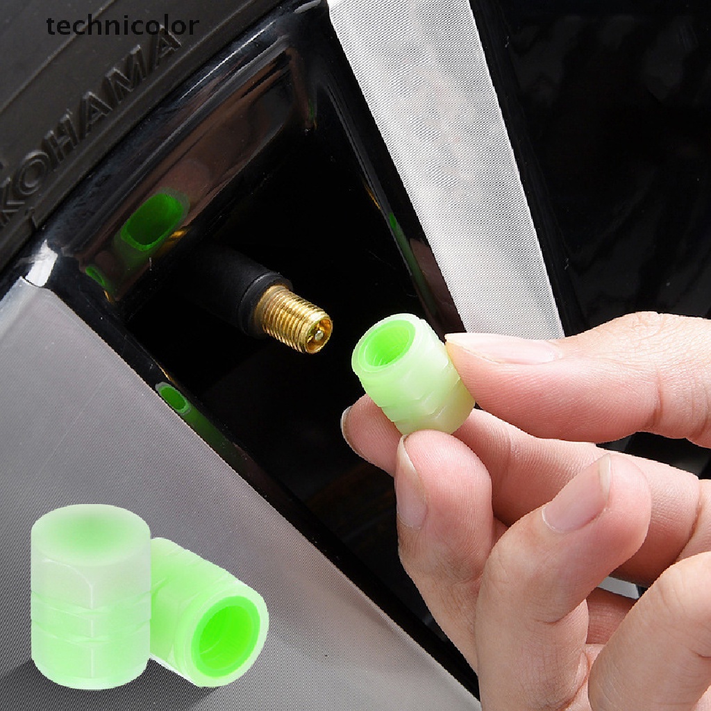 Nắp Van Bánh Xe Phát Sáng Chống Bụi Thông Dụng