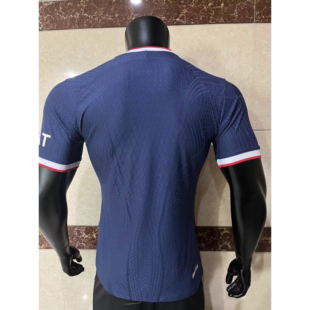 Áo Thun Bóng Đá Tay Ngắn Phiên Bản Đặc Biệt Màu Xanh Hoàng Gia Chất Lượng Cao 2324