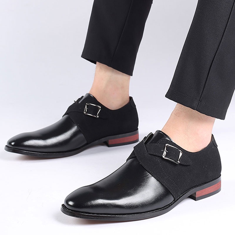 Giày Da Lavina Carpio Cỡ Lớn Phối Màu Độc Đáo Thời Trang Cho Nam