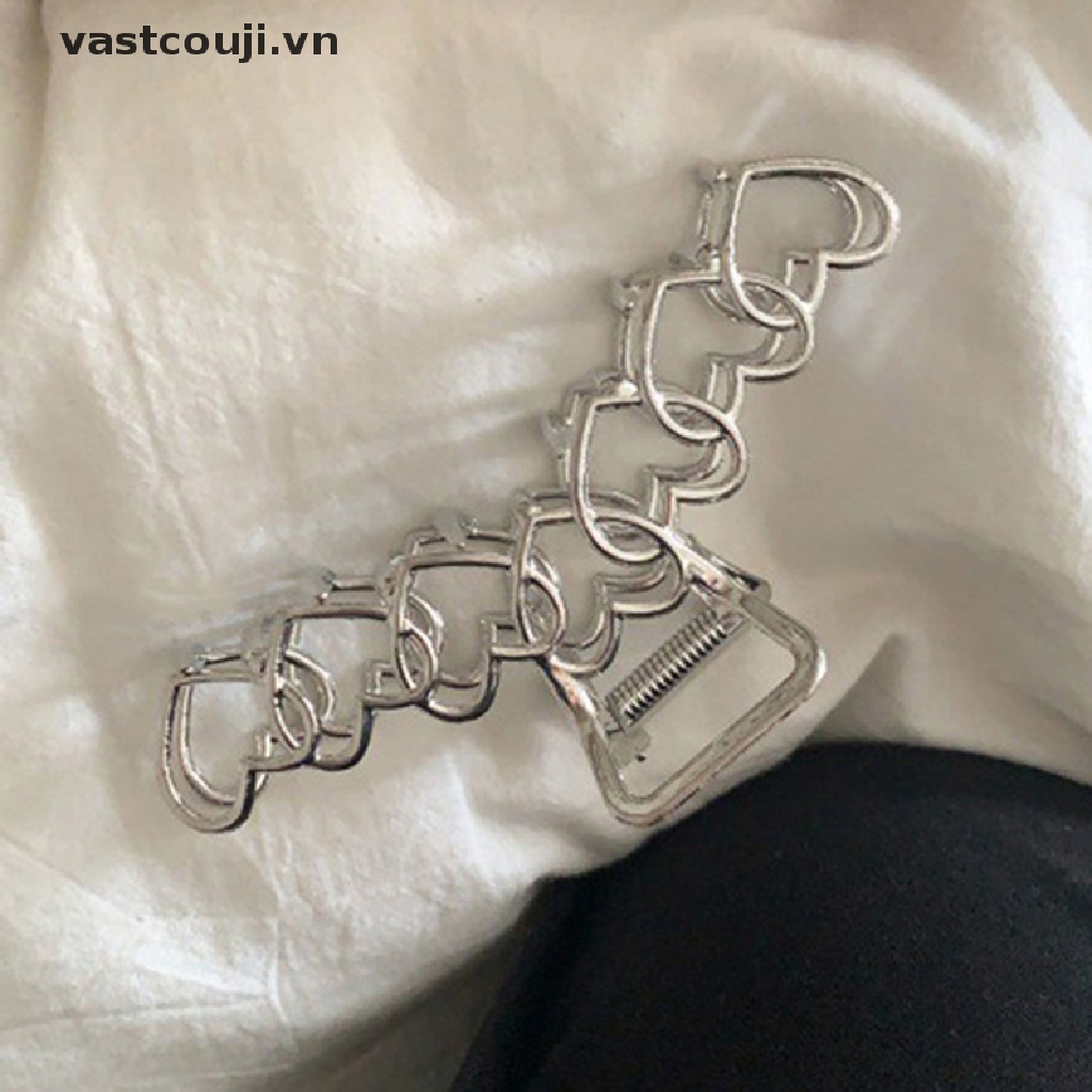 Kẹp Tóc Hình Ngôi Sao / Trái Tim Rỗng Phong Cách Harajuku Ngọt Ngào Cho Nữ Y2k