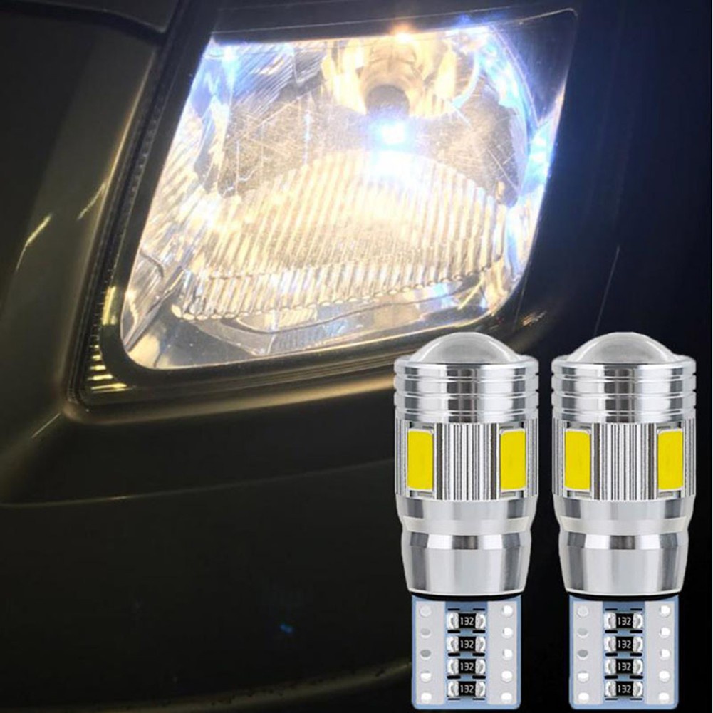 Set 2 Đèn LED T10 Xenon CANBUS 6SMD 5630 GGG-0411 Chuyên Dụng Cho Xe Hơi