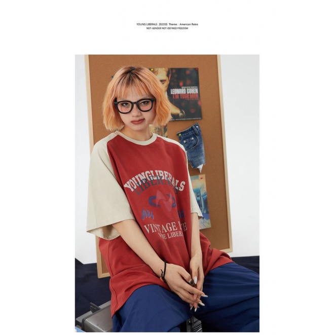 Áo Thun Tay Ngắn Chất Liệu 100% Cotton Cao Cấp Thời Trang Cho Cặp Đôi OLUX R73Y