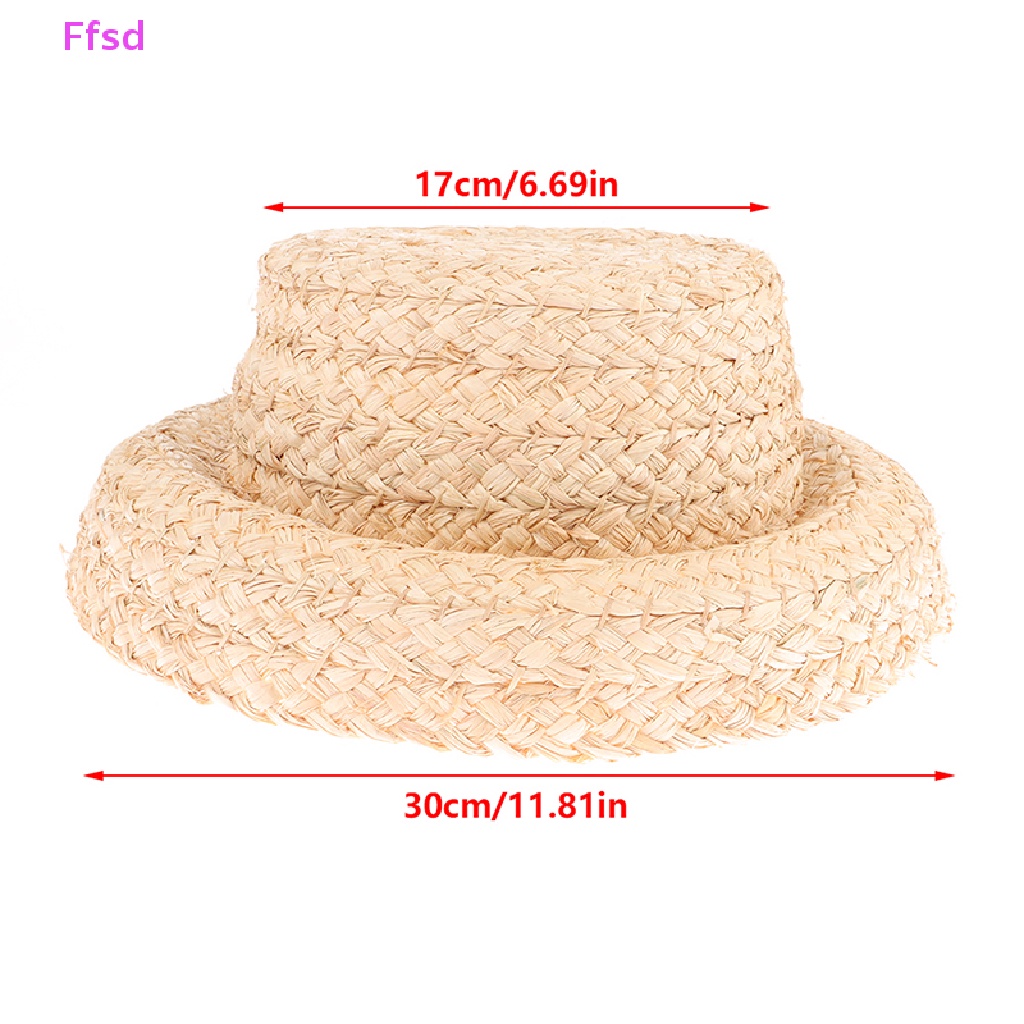 {Ffsd} Mũ Rơm Đan Tay Phong Cách Retro Chống Nắng Cho Bé Trai Và Bé Gái * Bán Chạy