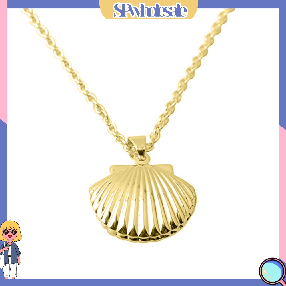 <SPwholesale> Vòng cổ Mặt Hình Vỏ Sò Thời Trang Cho Nữ