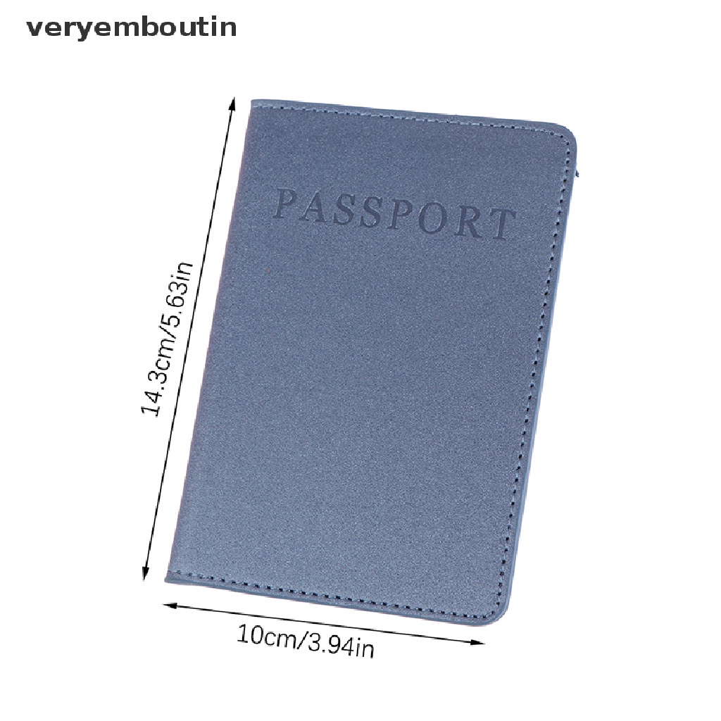 Bao Da PU Đựng Hộ Chiếu Kích Thước Tiêu Chuẩn Cho Du Lịch