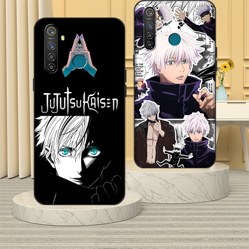 Ốp Điện Thoại TPU Mềm Chống Rơi Họa Tiết Anime Cho Realme 5 5i 5s 6i CE16 Jujutsu Kaisen Gojo Satoru