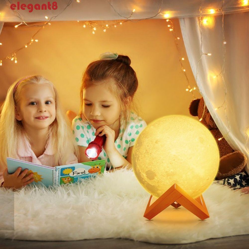 Đèn Mặt Trăng Nhiều Màu Sắc Thân Thiện Với Môi Trường Dùng Trang Trí