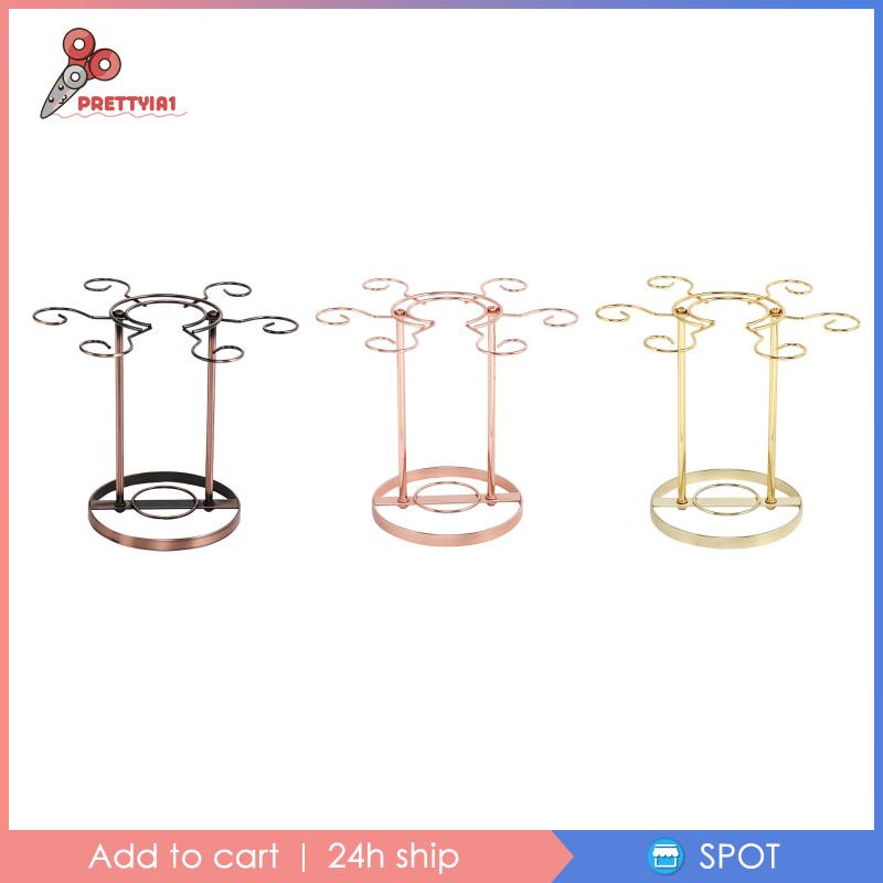 [Prettyia1] Giá Đỡ Thủy Tinh Để Bàn Cho Quầy Bar / Nhà Bếp