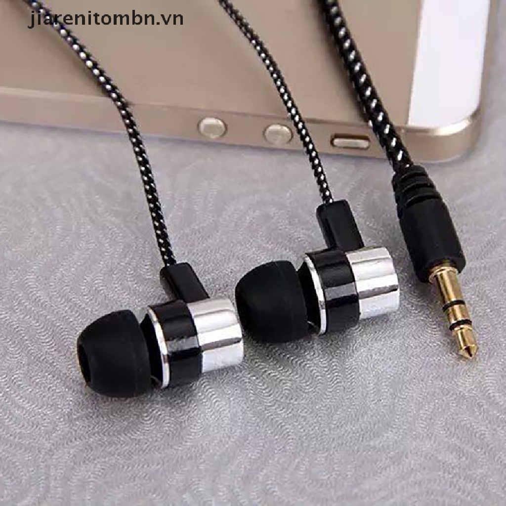 Tai Nghe Nhét Tai Jack 3.5mm Âm Thanh HiFi Sống Động