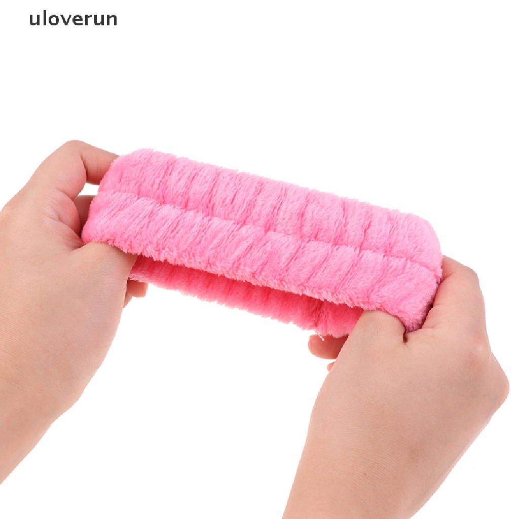 1 Chiếc Băng Đeo Cổ Tay Chạy Bộ Vải Lông Màu Trơn Thấm Hút Tốt