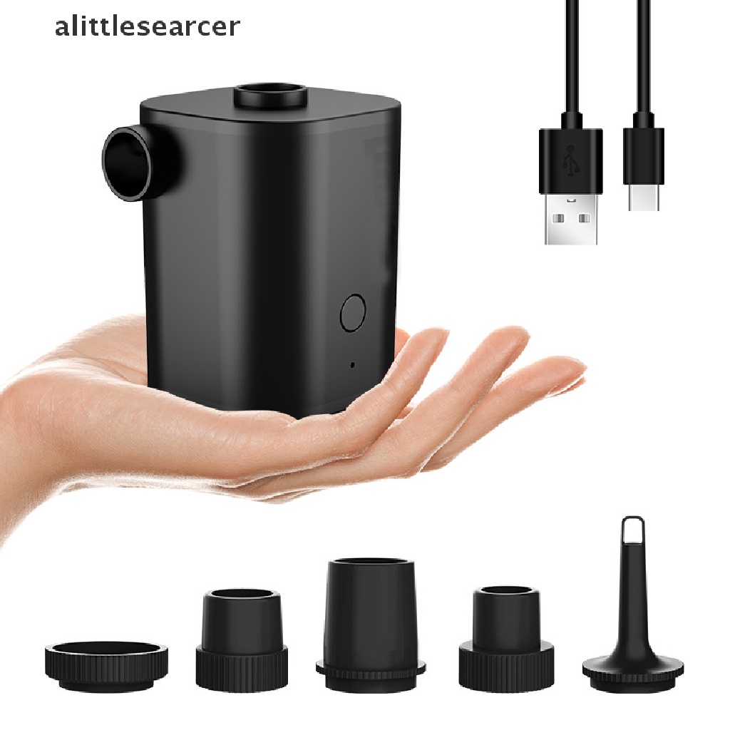 Ống Bơm Hơi Nhỏ Gọn Có Thể Sạc Lại Tiện Dụng Khi Đi Cắm Trại