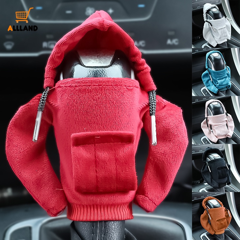 Vỏ Bọc Bảo Vệ Cần Số Xe Hơi Chống Bụi Hình Dạng Hoodie Sáng Tạo