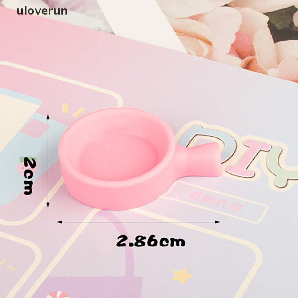 Uloverun Set 5 Mô Hình Nồi Macrame Trang Trí Nhà Búp Bê