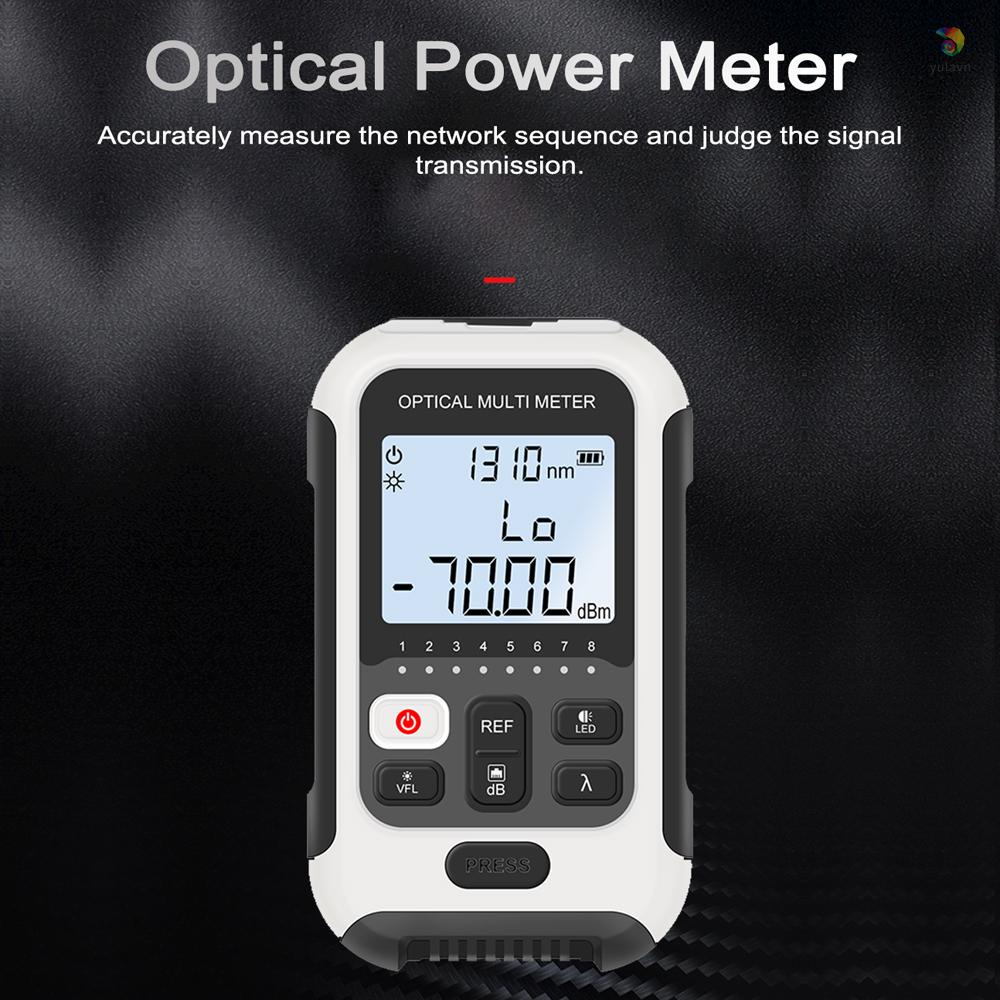 Thiết Bị Kiểm Tra Công Suất Quang Học 3 Trong 1 Độ Chính Xác Cao Có Màn Hình LED