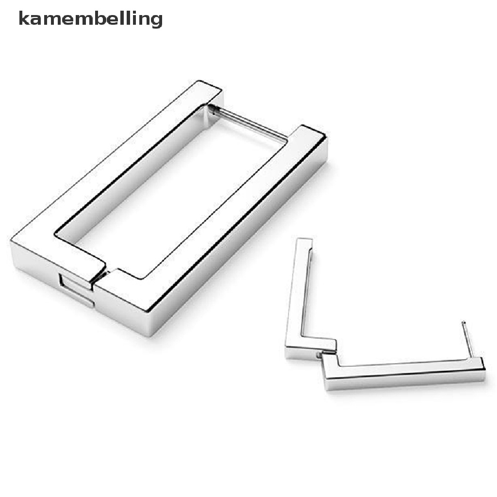 1 Đôi Bông Tai Hợp Kim Hình Học Vuông / Chữ Nhật Thời Trang Cho Nữ