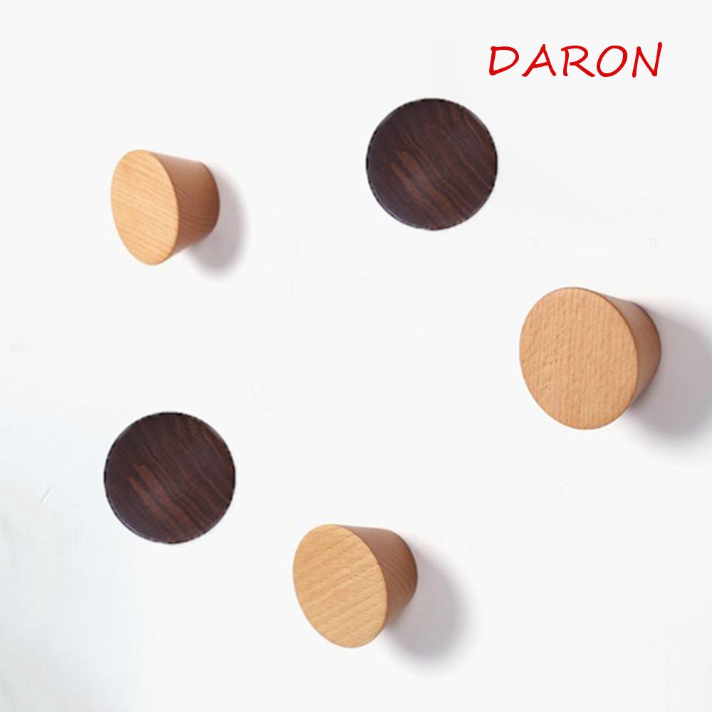 Móc Treo Áo Khoác / Nón / Đồ Dùng Nhà Tắm Bằng Gỗ Độc Đáo Tiện Dụng