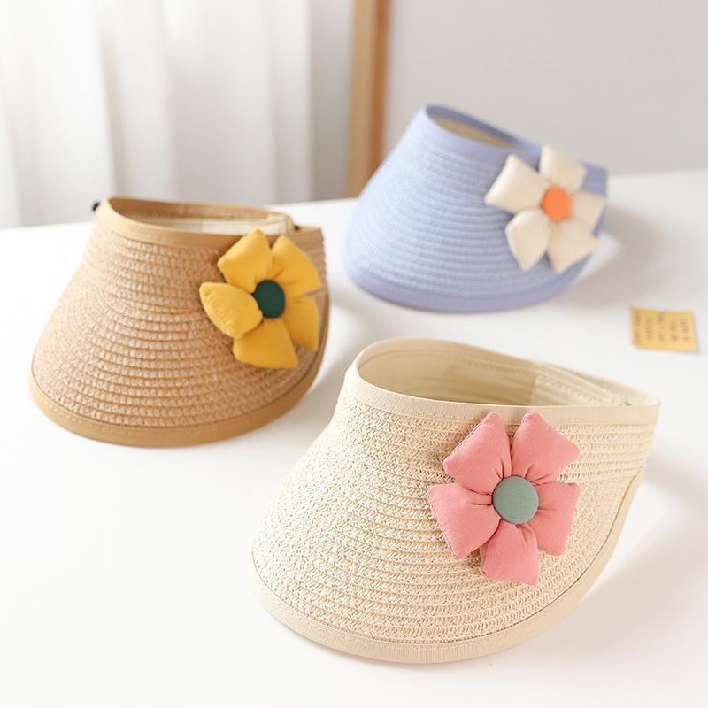 Mũ Rơm Chống Nắng Mùa Hè Siêu Dễ Thương Bảo Vệ Hở Chóp Cho Bé Trai Và Bé Gái