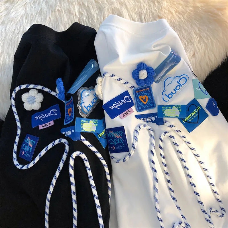 Áo Thun 100% Không Xỏ Tay Ngắn Dáng Rộng Thời Trang Mùa Hè Cho Nữ