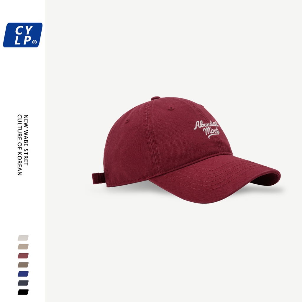 Mũ Lưỡi Trai Thêu Chữ Phong Cách Hàn Quốc Thời Trang Cho Cặp Đôi