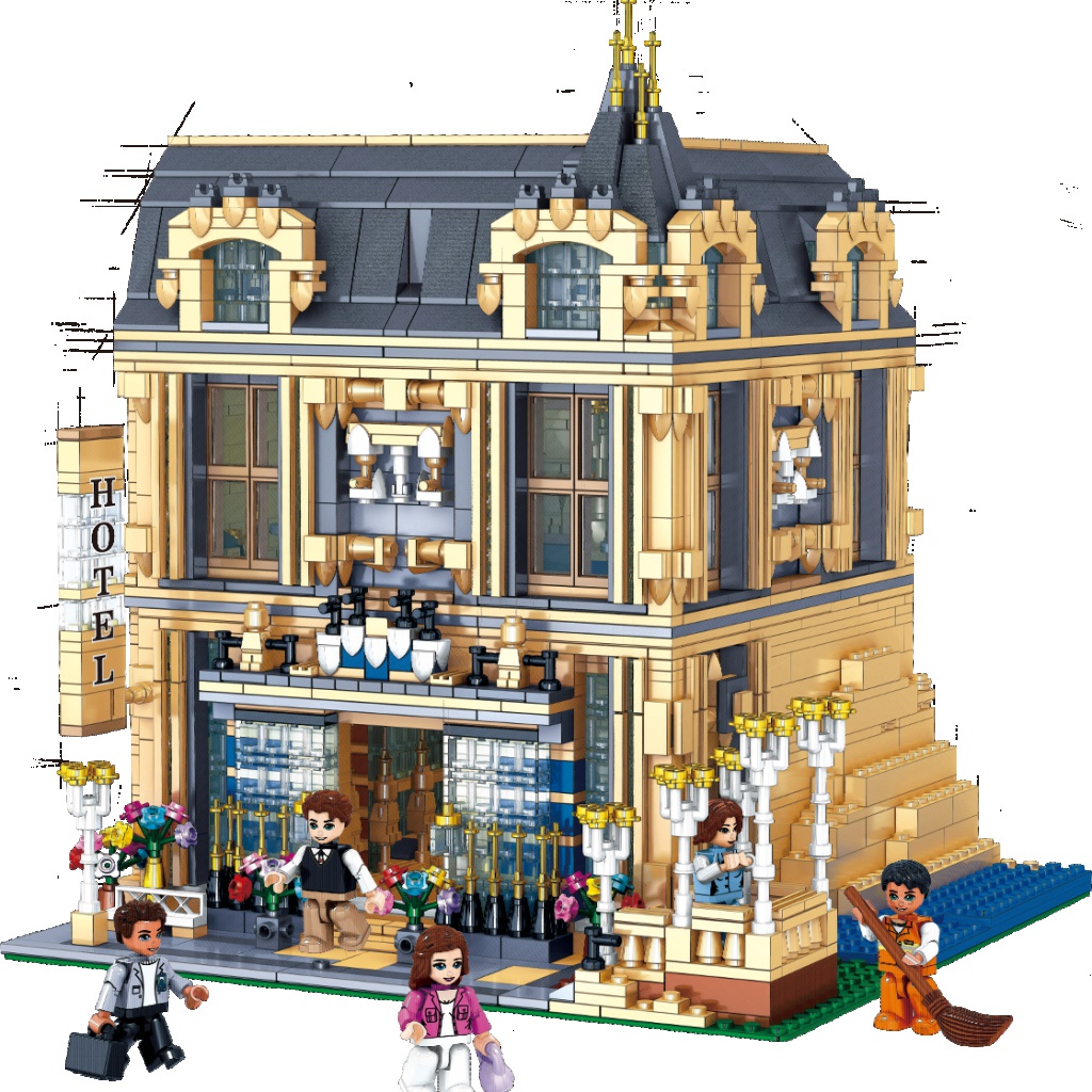 Bộ Đồ Chơi Lắp Ráp LEGO QL0927 Carlo 2099 Chất Lượng Cao