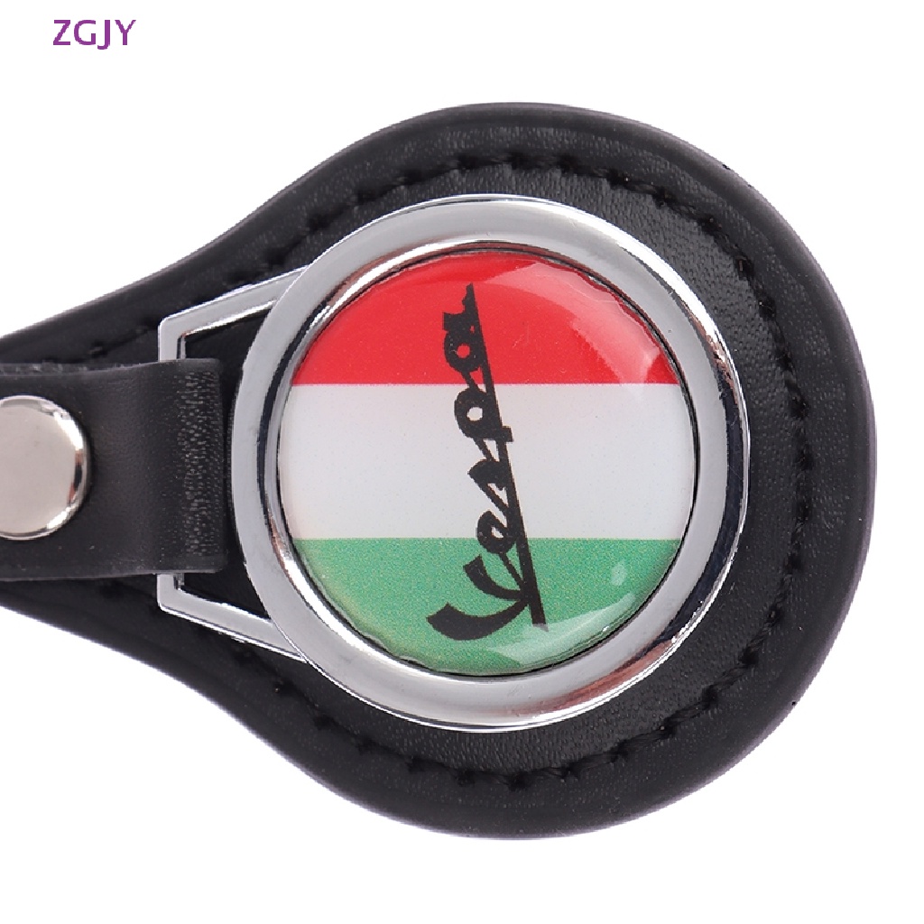 Móc Khóa Dây Xích Bằng Da Thương Hiệu ZGJY Zprint Mới Cho Xe Máy