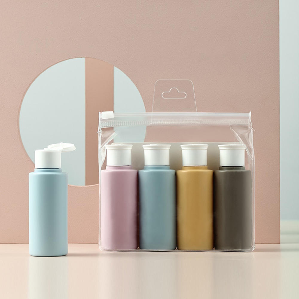 Set 4 Chai Rỗng 60ml Chiết Mỹ Phẩm Tiện Lợi Khi Đi Du Lịch