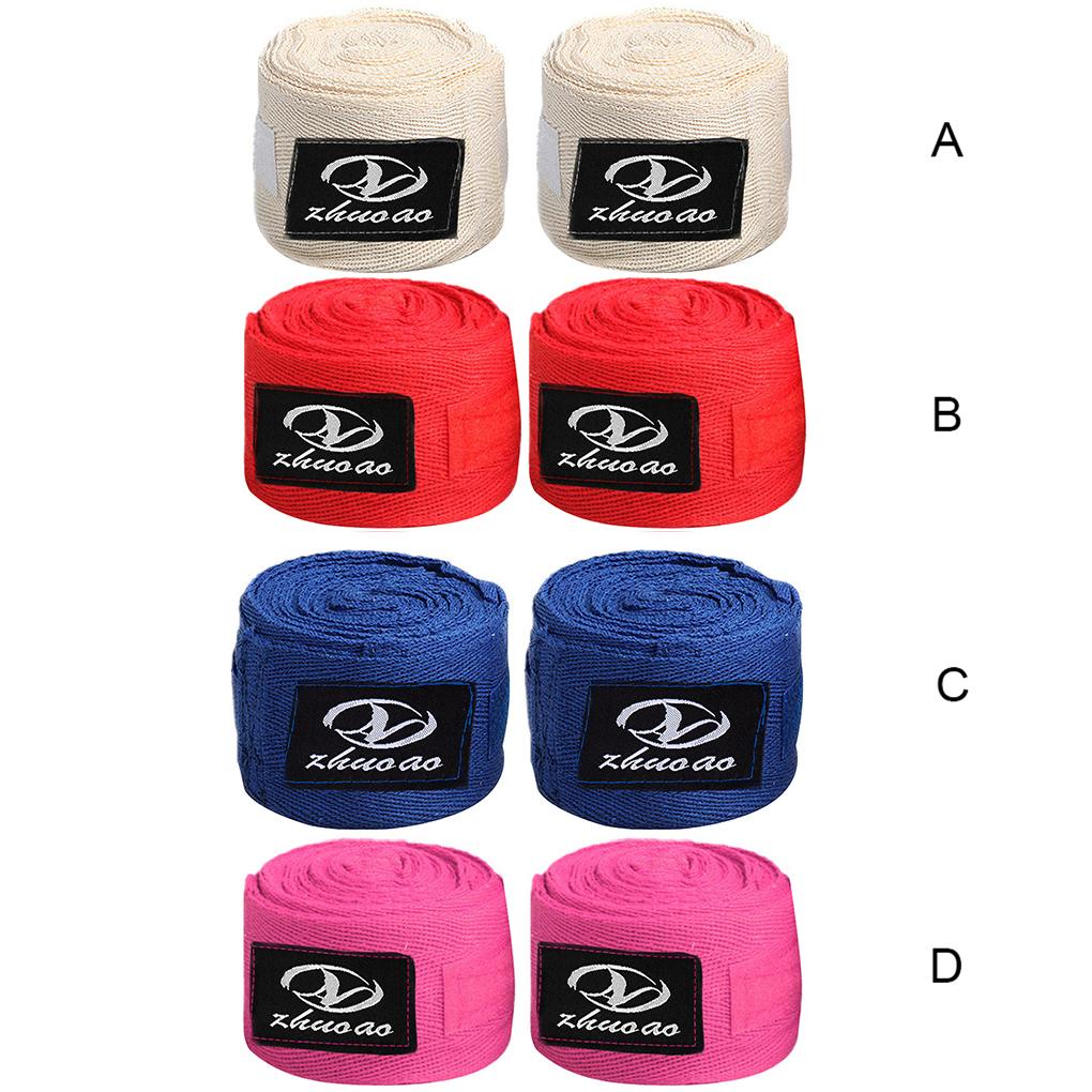 Băng Quấn Tay Vải Cotton Co Giãn Thấm Hút Mồ Hôi Chuyên Dùng Tập Boxing