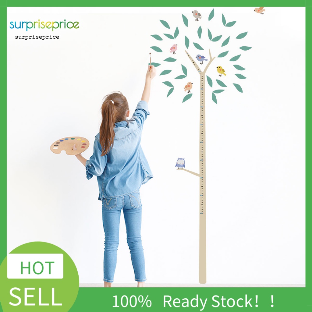 1 Thước Dán Tường Bằng PVC Tự Dính Nhiều Màu Đo Chiều Cao Tiện Dụng Trang Trí Nhà Cửa