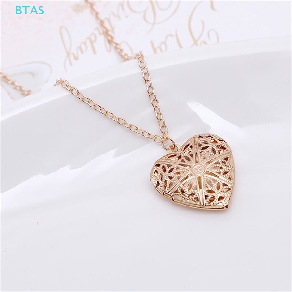 Vòng cổ Mặt Mở Hình Trái Tim Thời Trang Cho Nữ