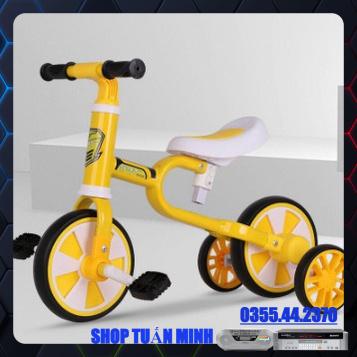 Bán sỉ Xe đạp 3 bánh cho bé từ 2 đến 5 tuổi sport 3 in 1 Xe chòi chân thăng bằng cho trẻ em có bàn đạp khung thép