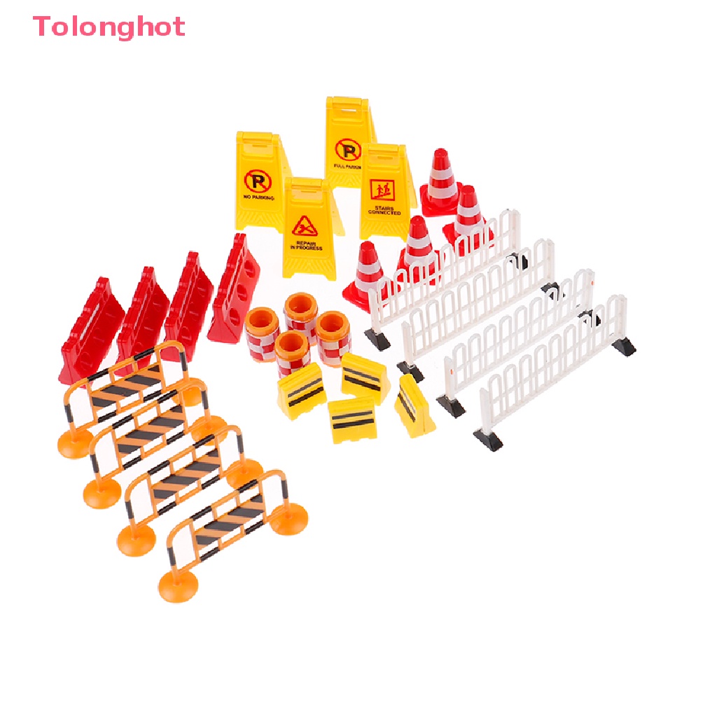 Bộ 4 Mô Hình Đường Phố 1: 12 Dùng Trang Trí Nhà Búp Bê