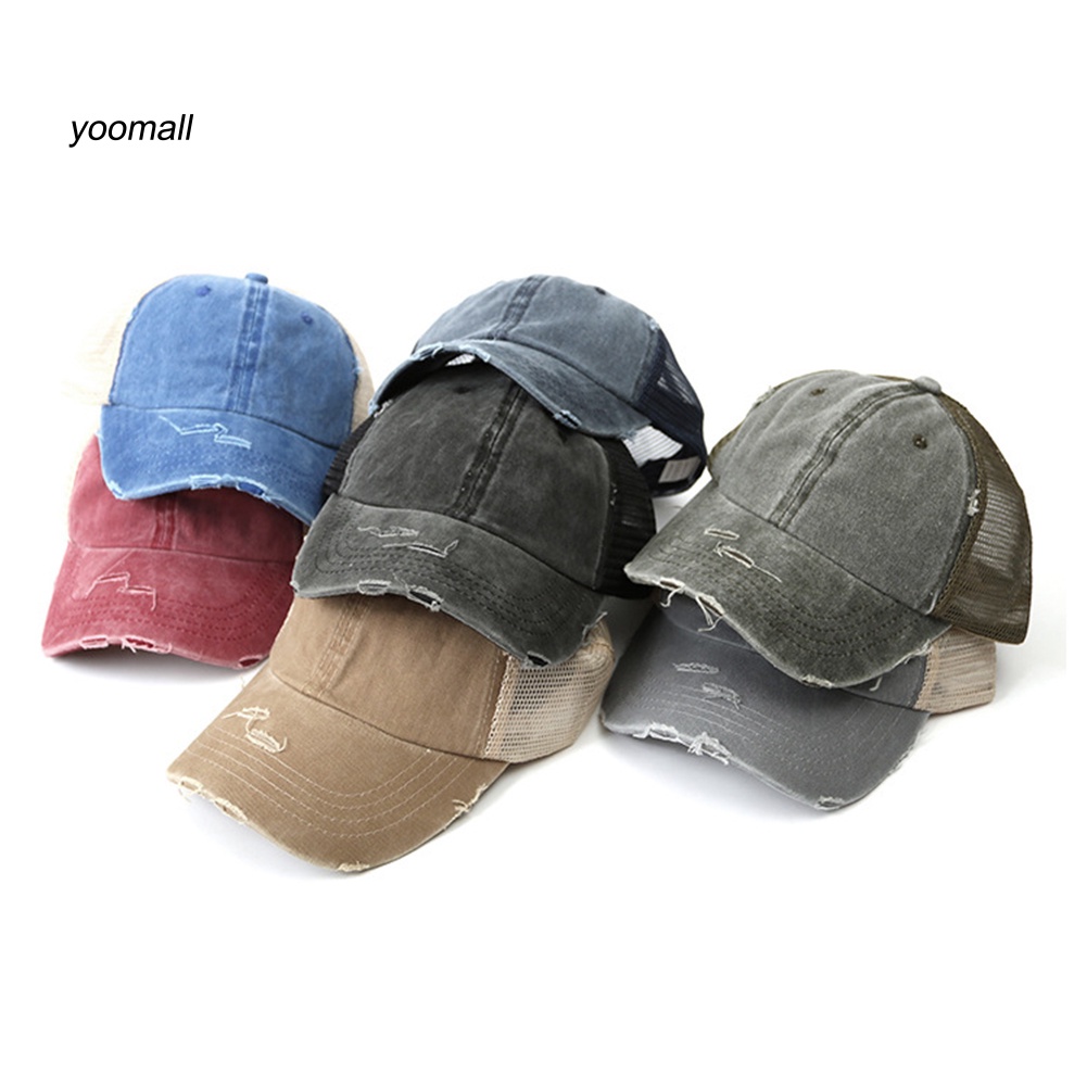 Mũ Lưỡi Trai Thể Thao Chống Tia UV Phối Lưới Thời Trang Mùa Hè